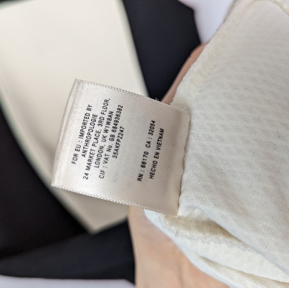 NEW ANTHROPOLOGIE Maeve sz.S Corby Shift  Black Motif Colorblock Panel Dress - Picture 10 of 12